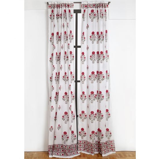 Amaya Curtain - Red